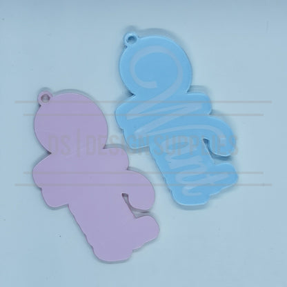 Acrylic - 3 Inch Want - 10 Colours