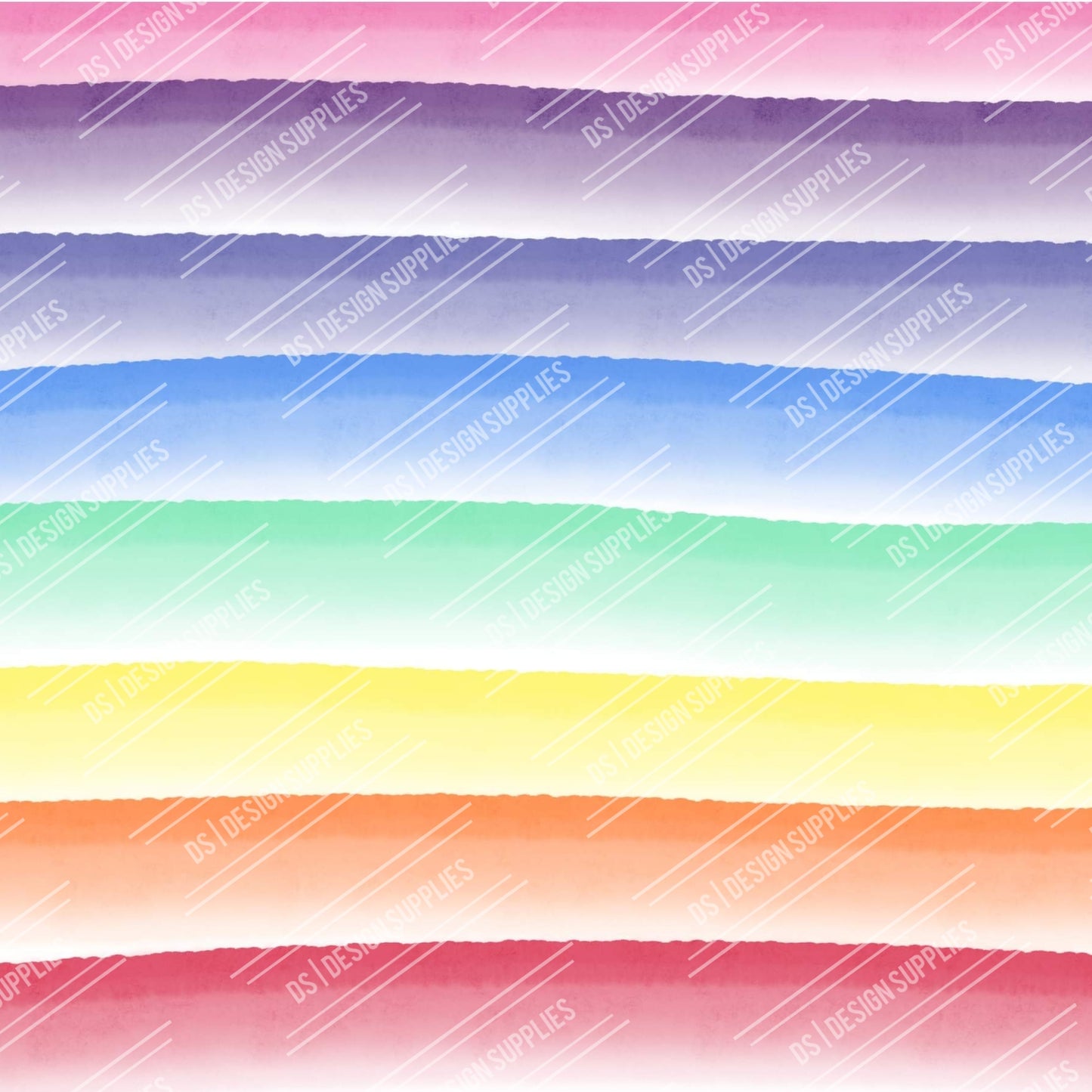 Rainbow Watercolour  - Tumbler Wrap