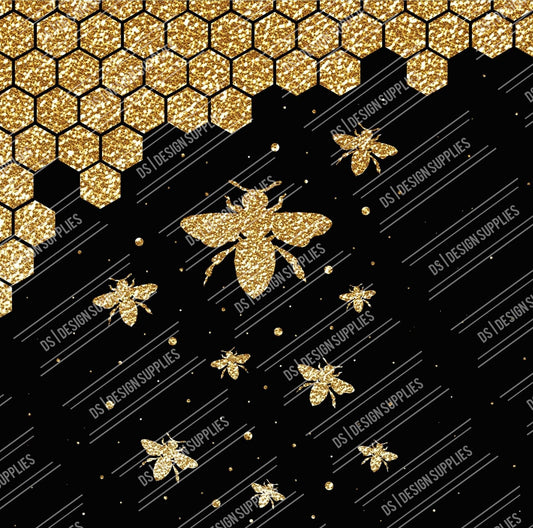 Golden Honey Bee - Tumbler Wrap