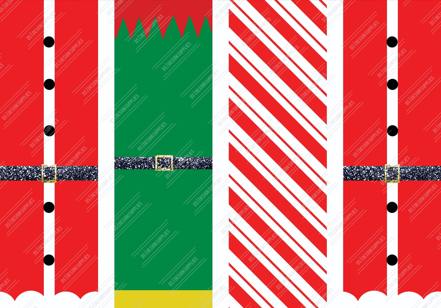 Santa and Elf - Pen Wraps