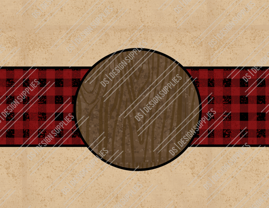 Lumberjack Tumbler - Tan - Tumbler Wrap