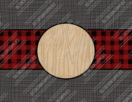 Lumberjack Tumbler - Coal - Tumbler Wrap