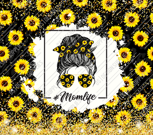 #momlife - Sunflower - Tumbler Wrap