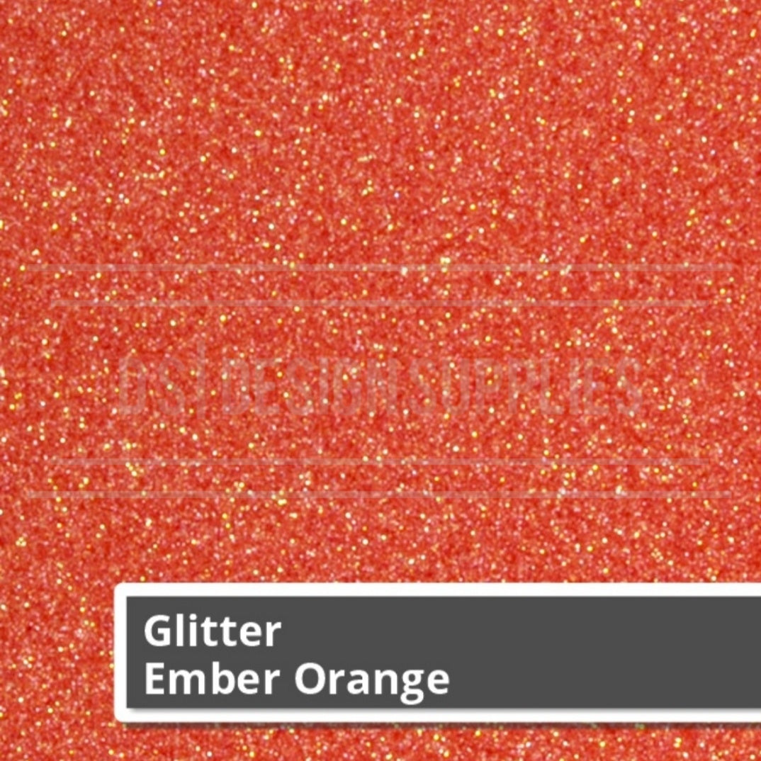 Glitter 2 - Ember Orange