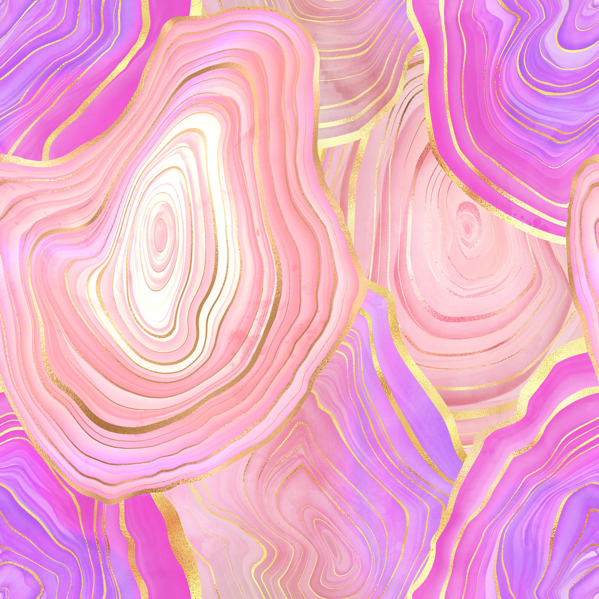 Pink Geode Pattern Pink Geode - 3 – Design Supplies