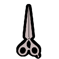 Acrylic - Scissors