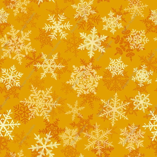 Snowflakes - Gold