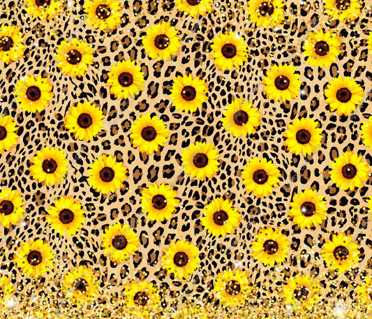 Sunflower Leo - Tumbler Wrap