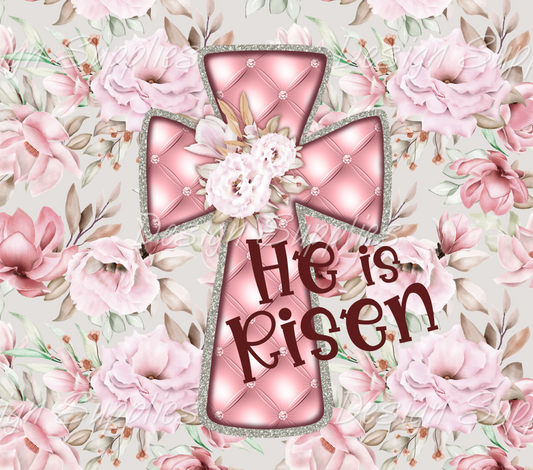 Tumbler Wrap - He has risen