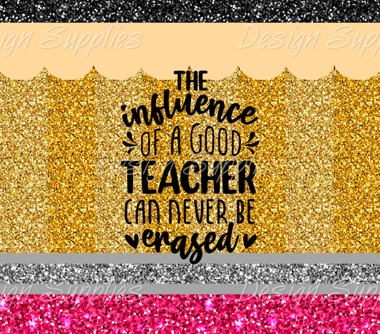 Tumbler Wrap - Influence of a good teacher