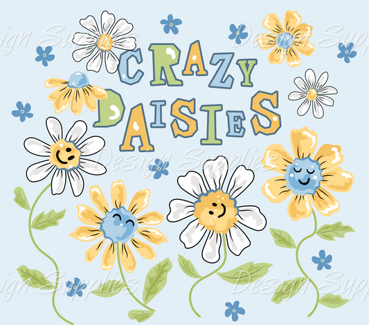 Tumbler Wrap - Crazy Daisy