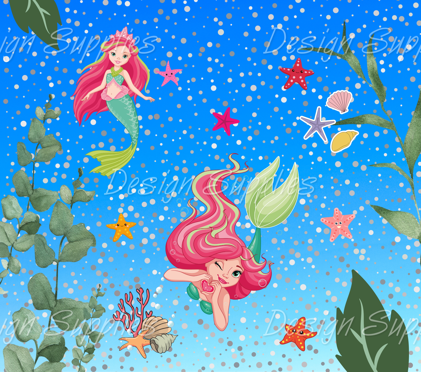 Tumbler Wrap - Mermaid