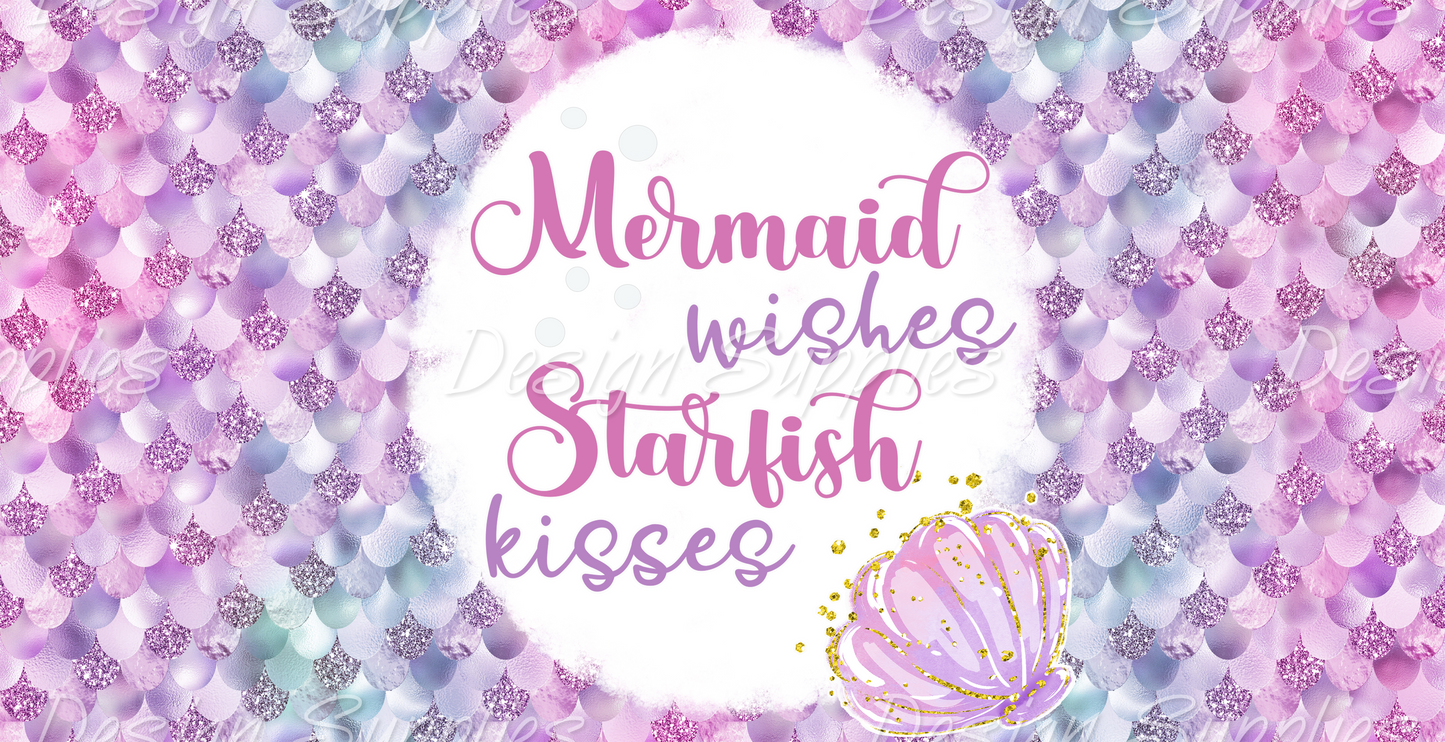 Tumbler Wrap - Mermaid Wishes