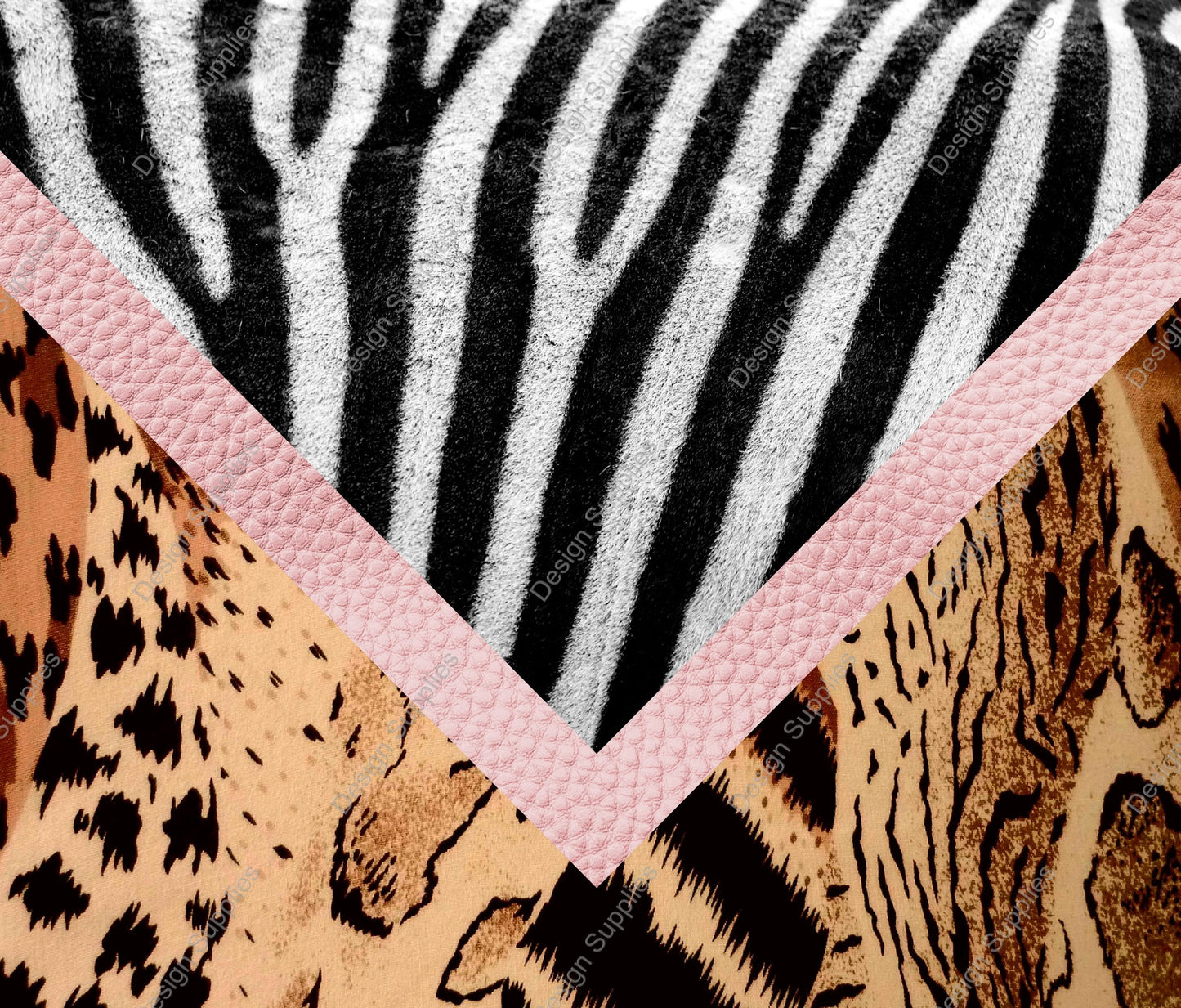 Zebra and Cheetah - Tumbler Wrap