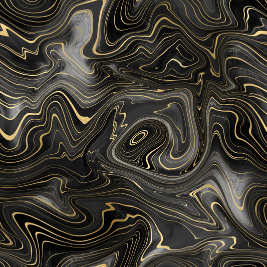 Black and Gold Strata - 4