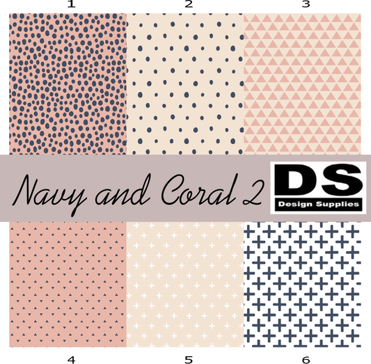 Navy and Coral 2