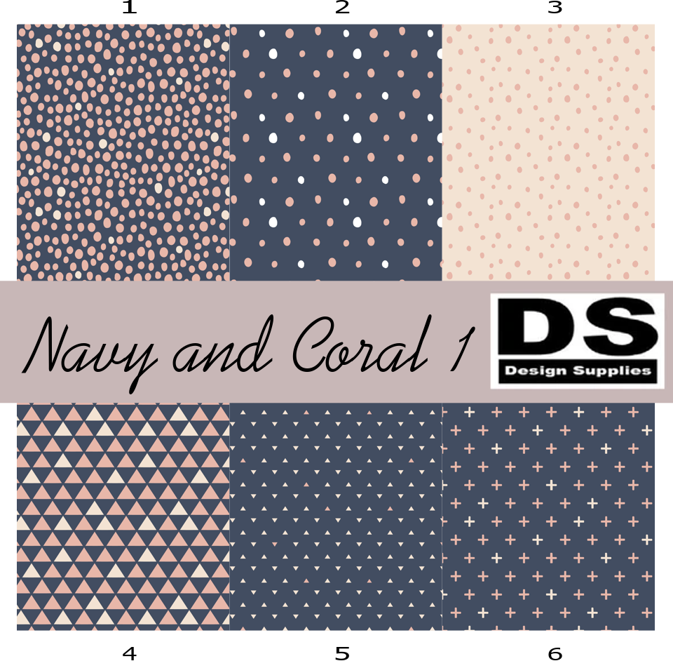 Navy and Coral 1